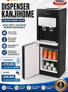 DISPENSER DE AGUA DE RED FRIO-CALOR KANJI DAFCB001