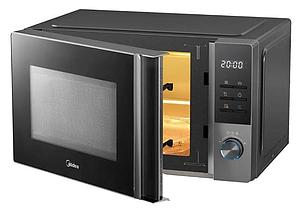 MICROONDAS DIGITAL CON GRILL 25 LTS 700W NEGRO MIDEA DG125B