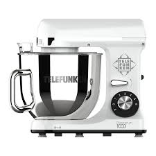 BATIDORA DE MESA PLANETARIA BLANCA 1100W BOWL 5.7 LTS TELEFUNKEN PLANETARIUM 1000