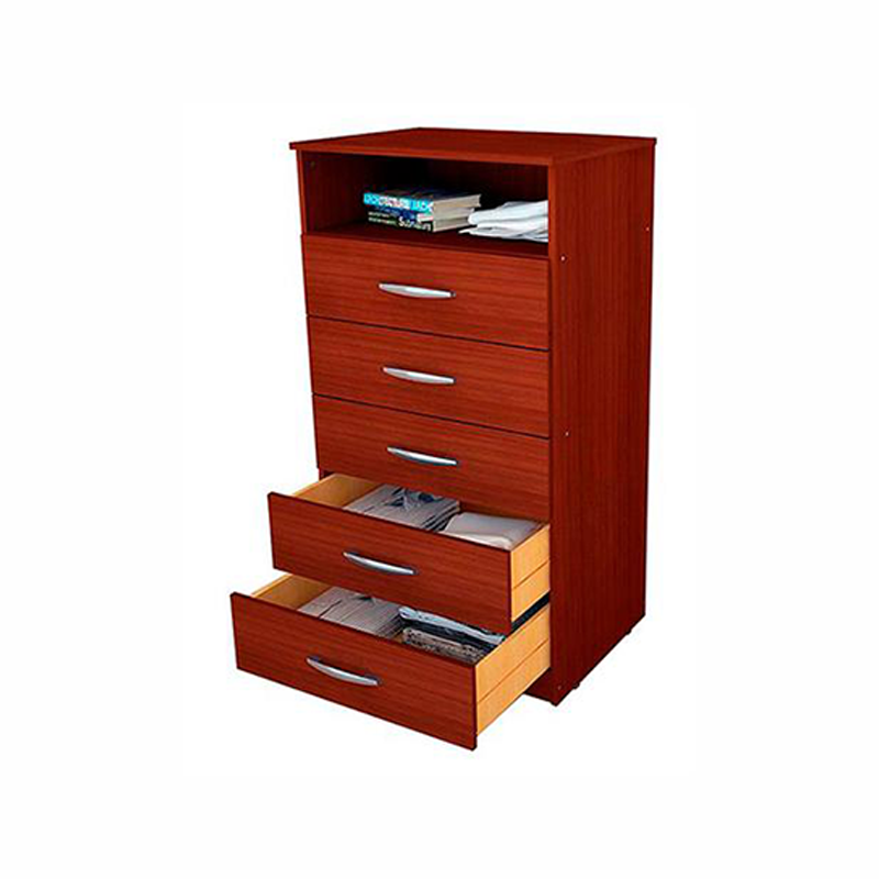 CHIFONIER EXPRESS CAOBA 5 CAJONES