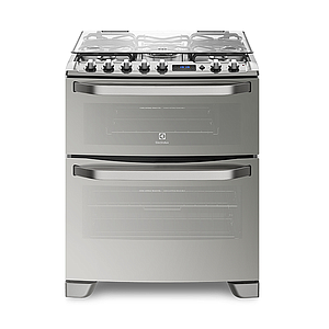 COCINA ELECTROLUX ACERO DOBLE PUERTA C/ENC Y LUZ 76DTX