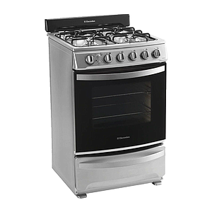 COCINA ELECTROLUX ACERO CON ENC Y LUZ EXMR856