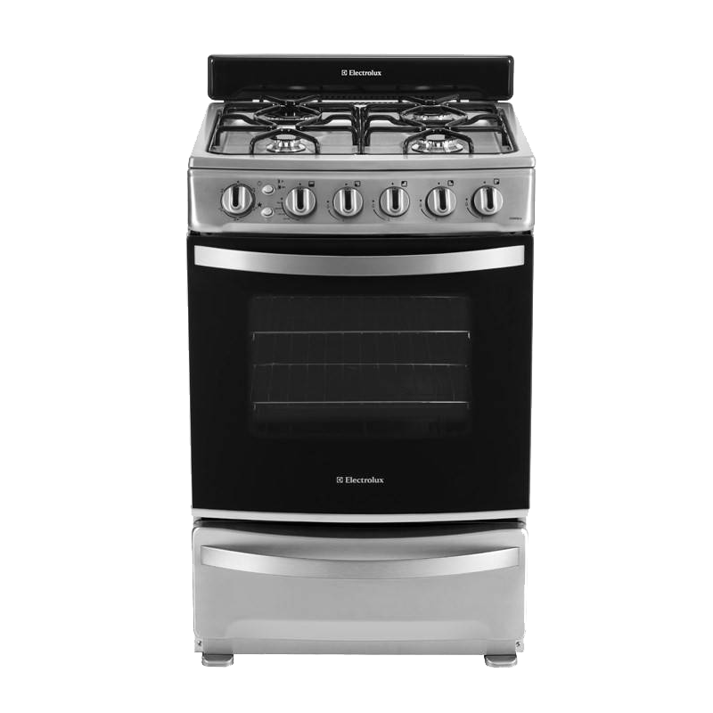 COCINA ELECTROLUX ACERO CON ENC Y LUZ EXMR856