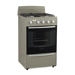 COCINA PATRICK ACERO CON ENCENDIDO Y LUZ CPF8251MV