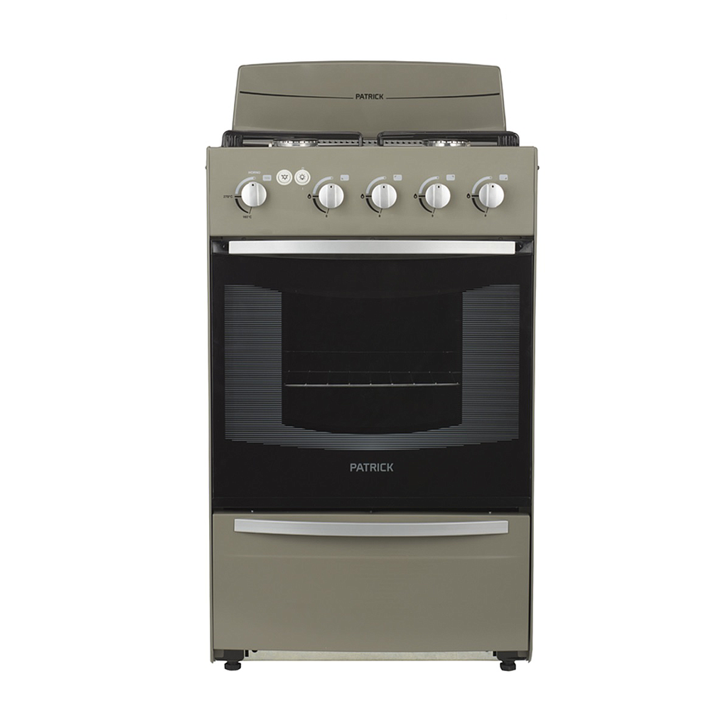 COCINA PATRICK ACERO CON ENCENDIDO Y LUZ CPF8251MV