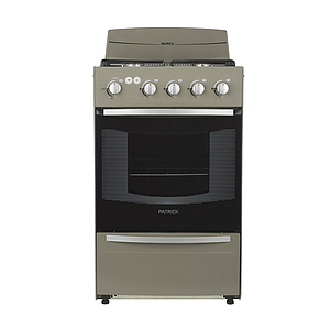 COCINA PATRICK ACERO CON ENCENDIDO Y LUZ CPF8251MV