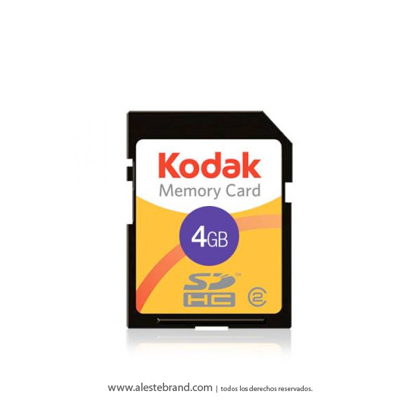 MEMORIA KODAK SD 4 GB