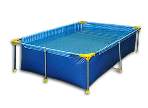 PILETA DE LONA PILETIN 2550 LTS 2.50 X 1.70 X 0.60