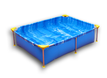 PILETA DE LONA PILETIN 490 LTS 1 X 1.40 X 0.35