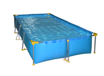 PILETA DE LONA PILETIN 6400 LTS 4 X 2 X 0.80