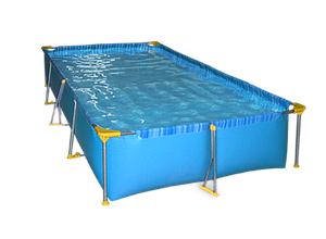 PILETA DE LONA PILETIN 6400 LTS 4 X 2 X 0.80