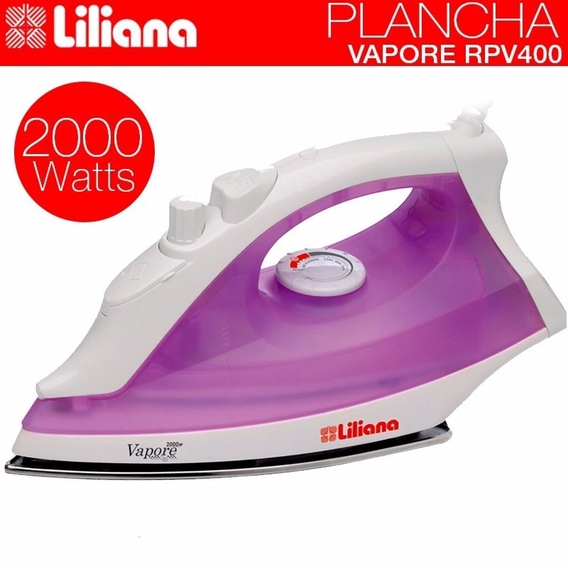 PLANCHA A VAPOR LILIANA 2000 W. RPV400